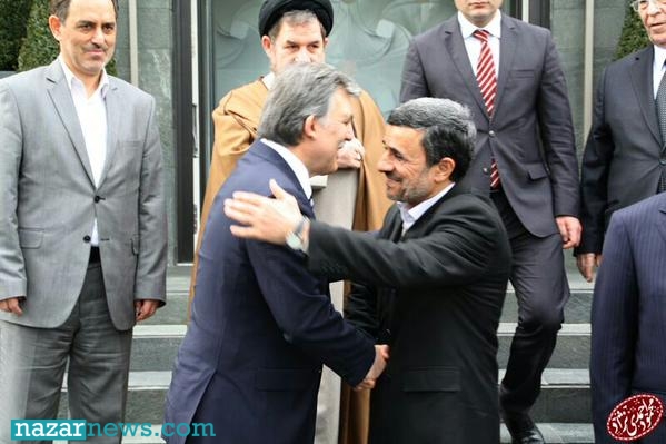 دیداراحمدی نژاد امروز در استانبول با عبدالله گل