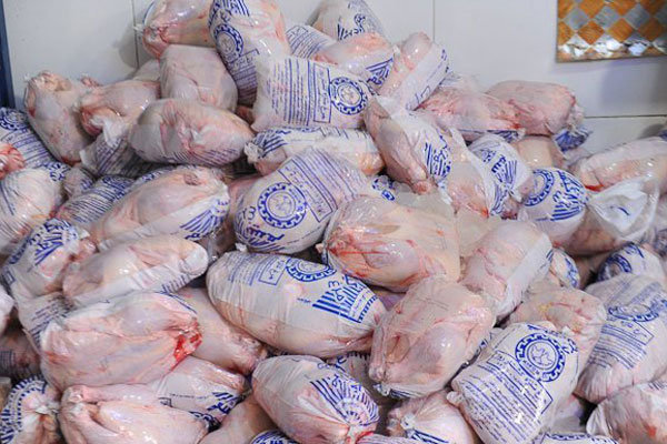 توزیع مرغ گرم و منجمد در بازار یاسوج/ مردم نگران نباشند