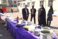 برگزاری نمایشگاه غذای سالم برای دانش آموزان در یاسوج